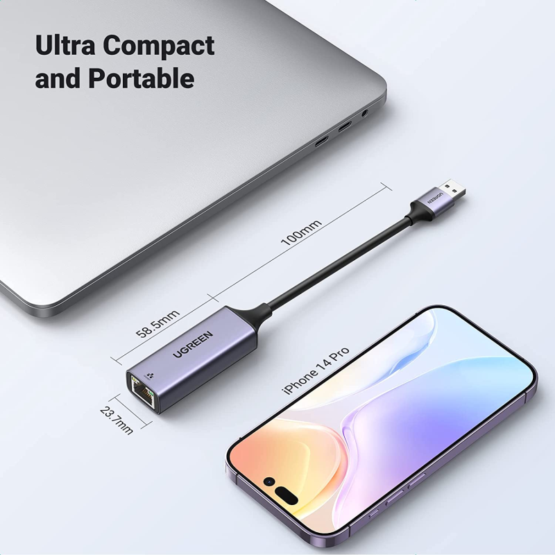 USB to Ethernet Adapter Factory - Gigabit Nintendo OEM