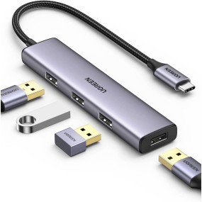 USB C Hub Manufacturer - 4 in 1 Aluminum OEM