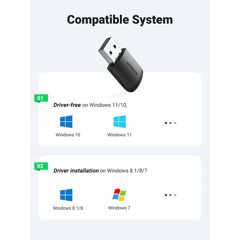 USB WiFi Adapter Factory - AC650 Dual Band OEM Desktop