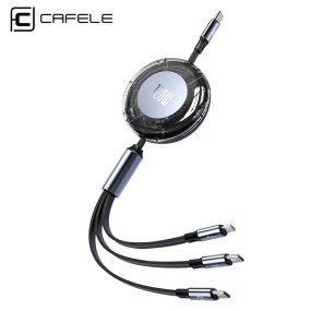 USB Cable Manufacturer - 120W 6A 3 in 1 OEM