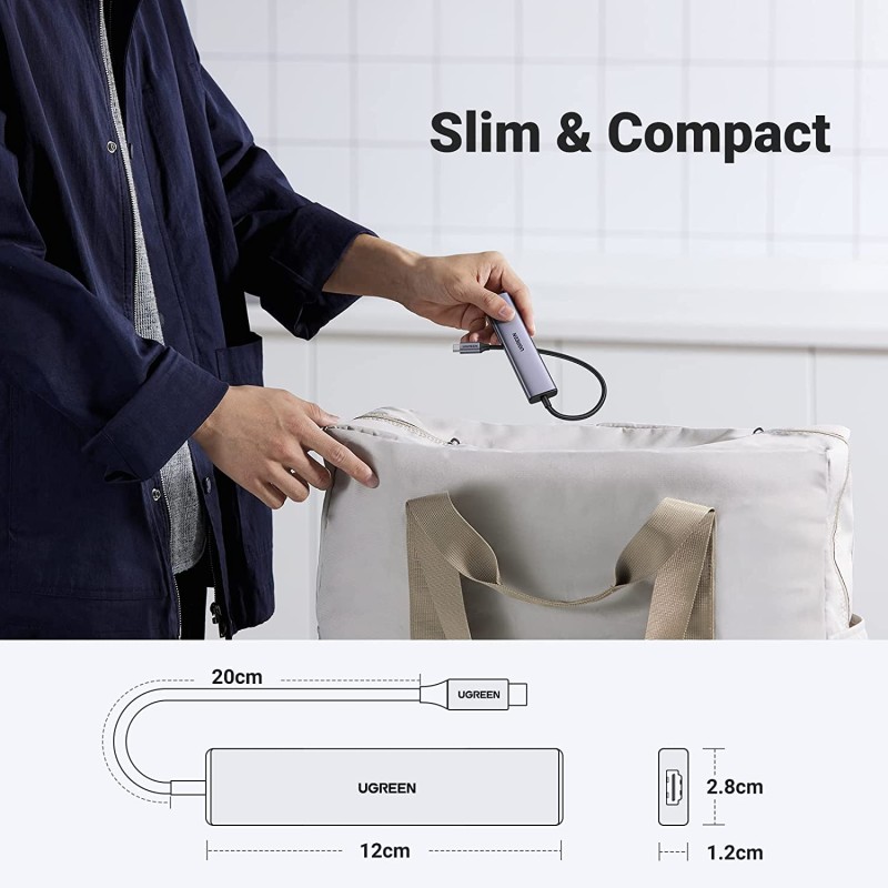 USB C Hub Factory - 5 in 1 HDMI Splitter OEM