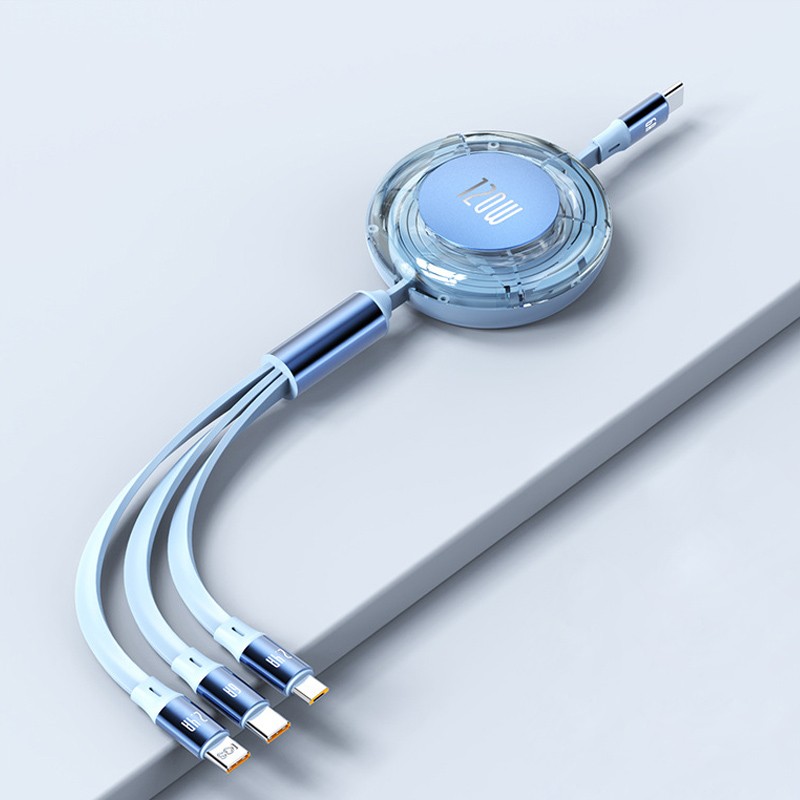 USB Cable Manufacturer - 120W 6A 3 in 1 OEM