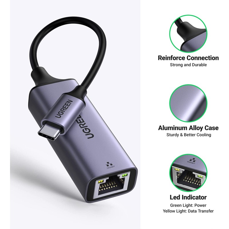 USB C Ethernet Adapter Manufacturer - Gigabit RJ45 OEM