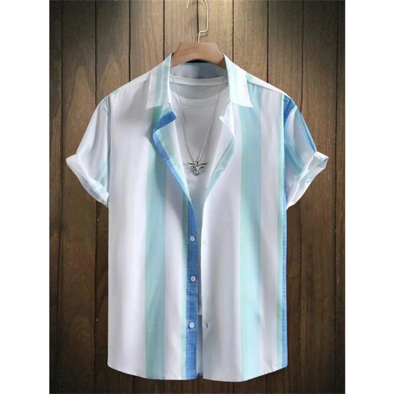 Men Shirt Supplier - OEM Wholesale Plus Size Short Sleeve Shirts
