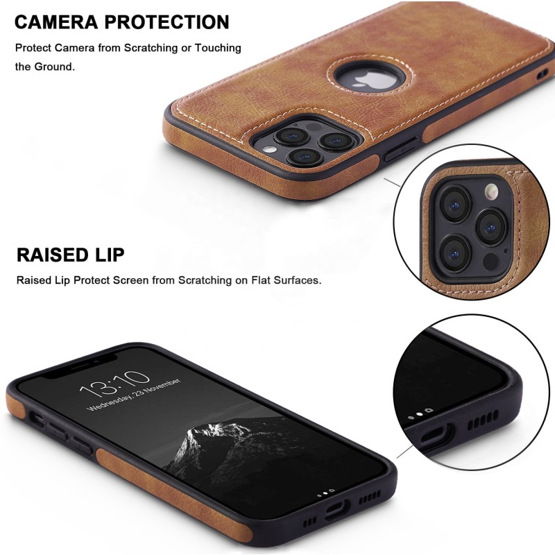 iPhone Case Manufacturer - OEM Luxury Leather Phone Case with Logo
