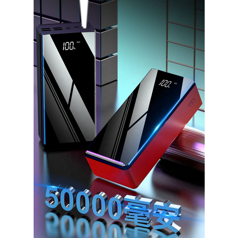 Power Bank Manufacturer - OEM 10000mAh PD 25W Transparent Power Bank