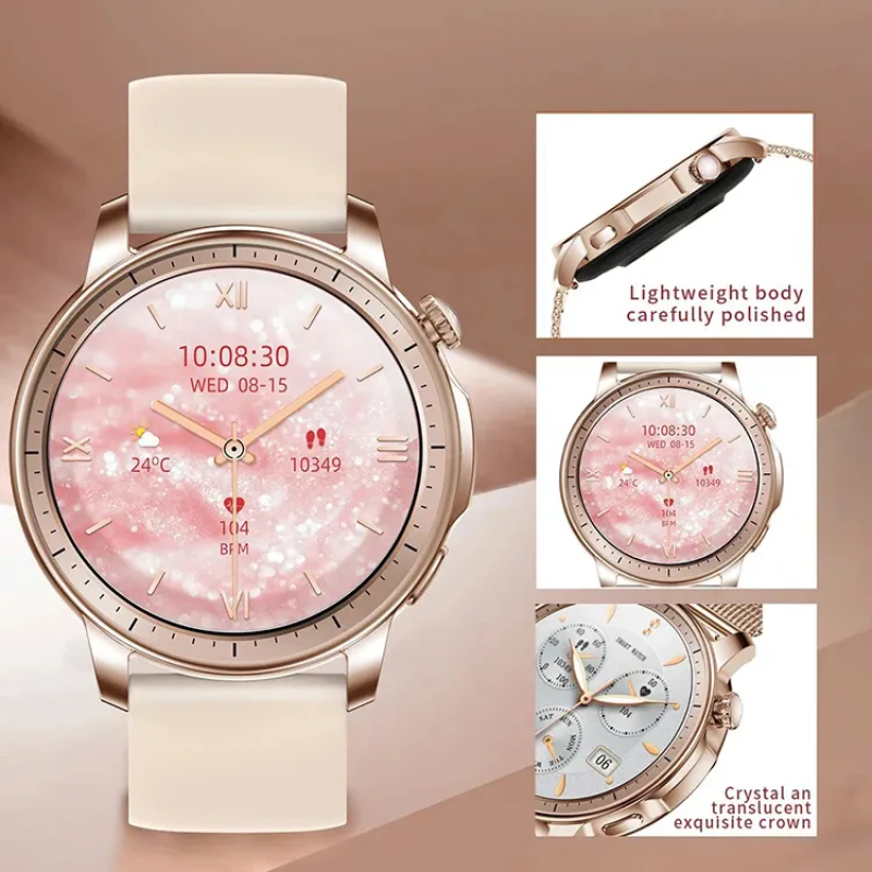 Smart Watch Supplier - OEM AMOLED Waterproof Women Smartwatch