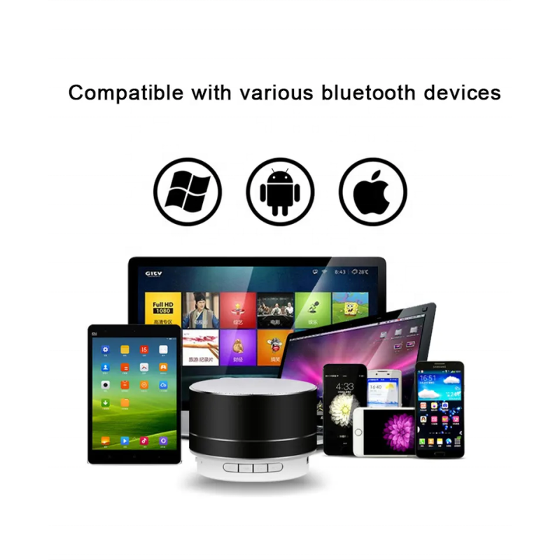 Mini Speaker Supplier - OEM Metal Portable Aluminum Speaker