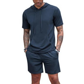 Men Workout Set Manufacturer - OEM Custom Cotton Training Hoodies