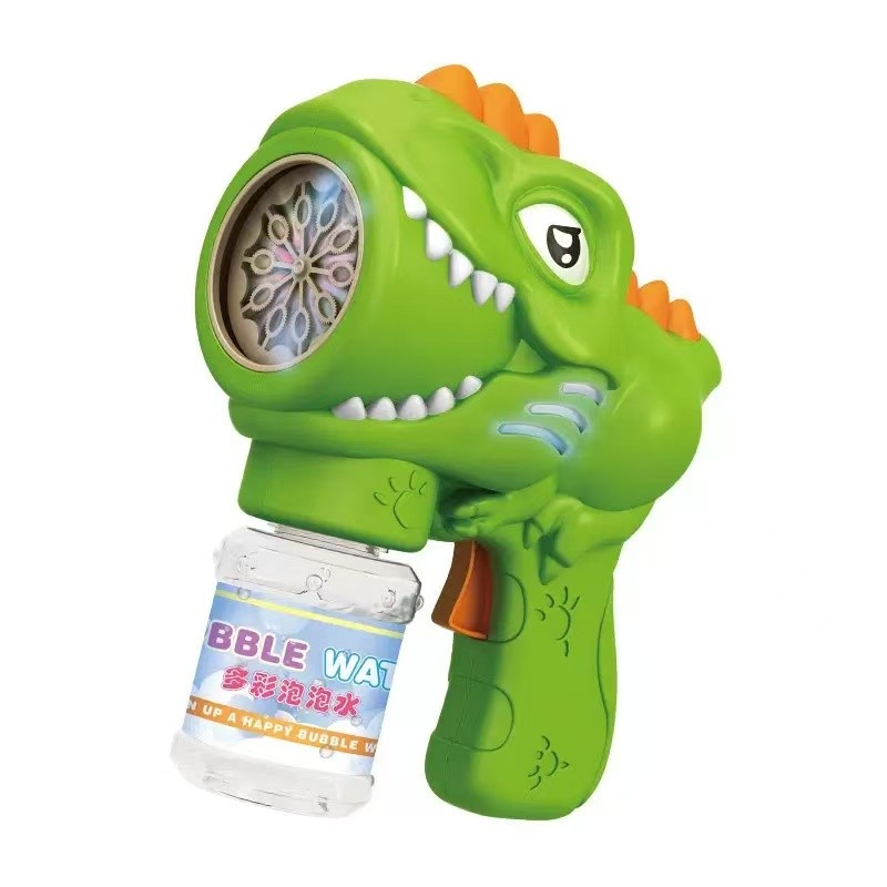 Bubble Gun Supplier - OEM Dinosaur Electric Bubble Machine Gun