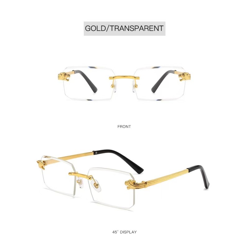 Rimless Sunglasses Manufacturer - OEM Custom Logo Metal Frameless Shades