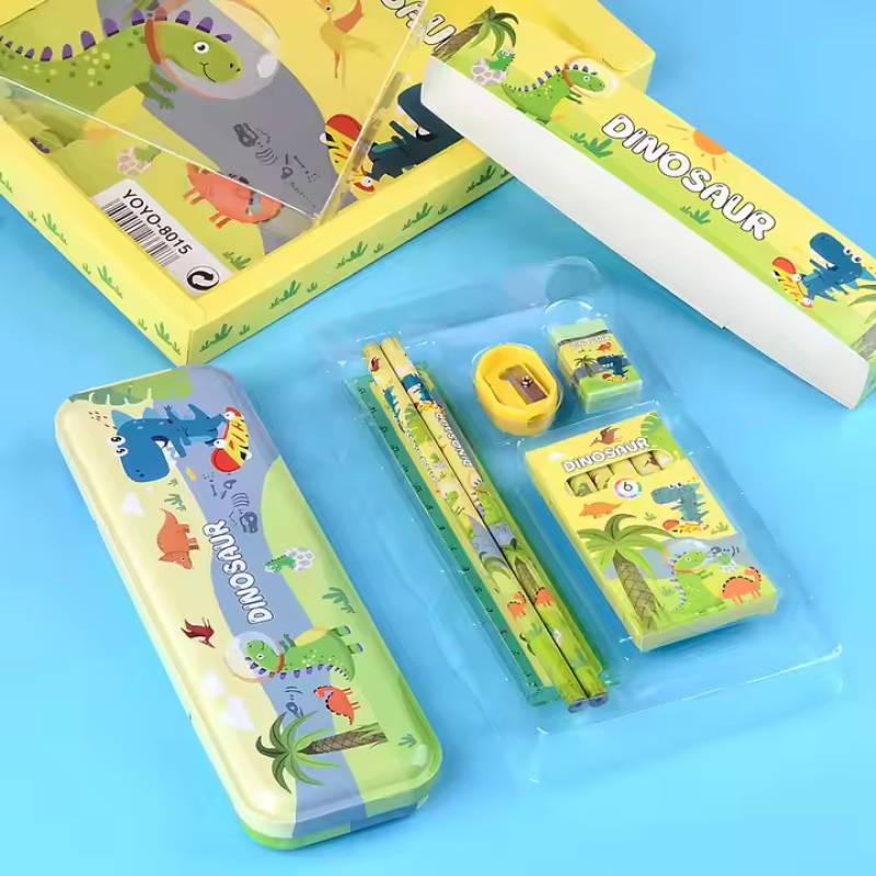 School Organizer Manufacturer - OEM Kawaii Pencil Case Stationery Set