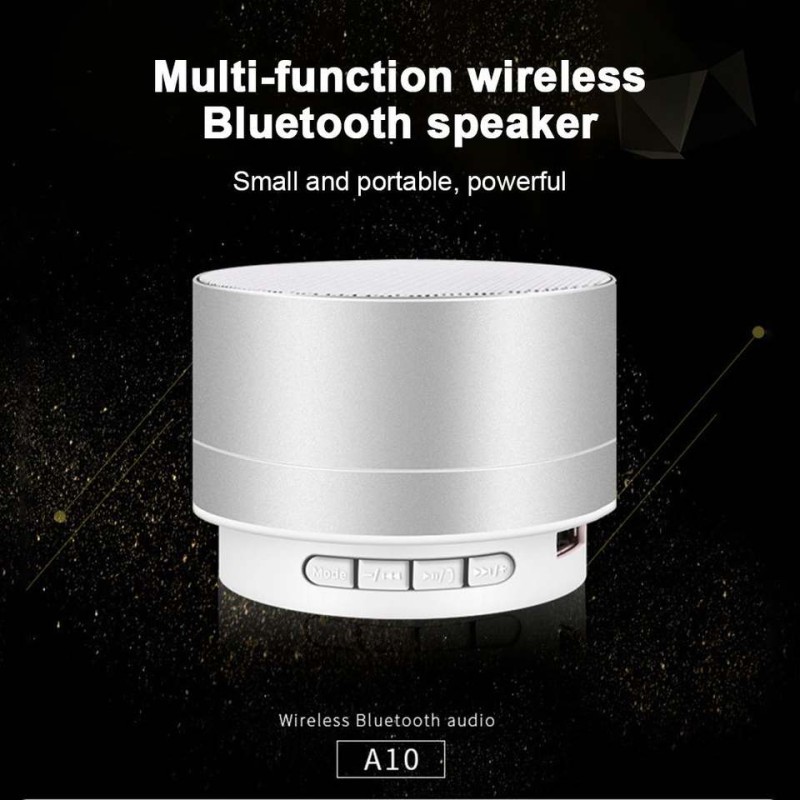 Pocket Speaker Supplier - OEM A10 Metal LED Light Subwoofer