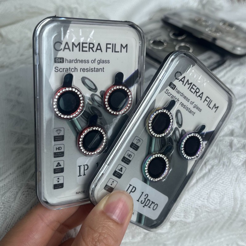 Camera Lens Protector Factory - OEM Rhinestone Tempered Glass Film