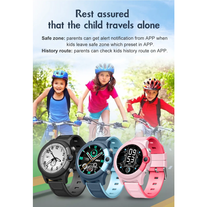 Child Smart Watch Manufacturer - OEM 4G GPS SOS Call Kids Watch