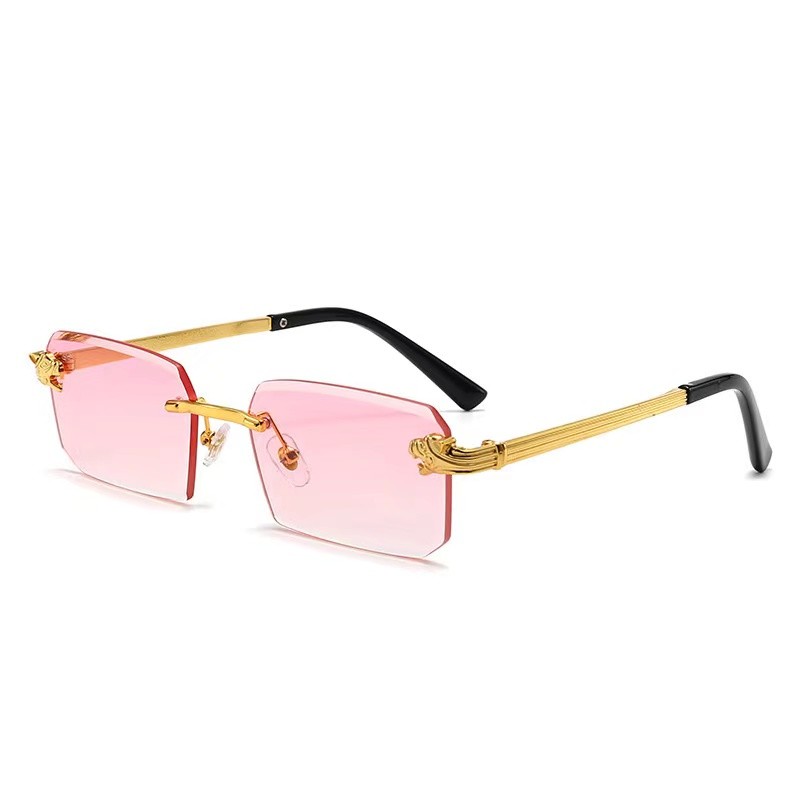 Rimless Sunglasses Manufacturer - OEM Custom Logo Metal Frameless Shades