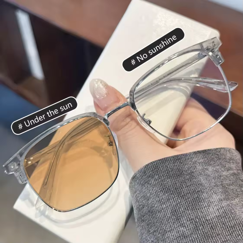 Anti-Blue Light Glasses Factory - OEM Wholesale Half Frame Myopia Eyewear