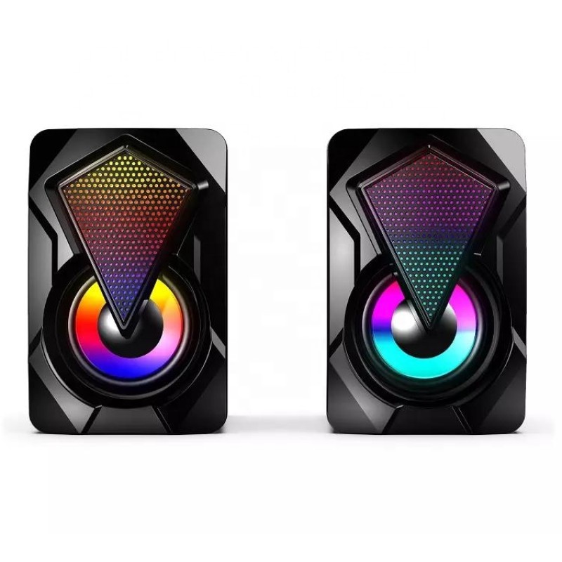Wired Speaker Factory - OEM LED Rainbow USB Gaming Speaker