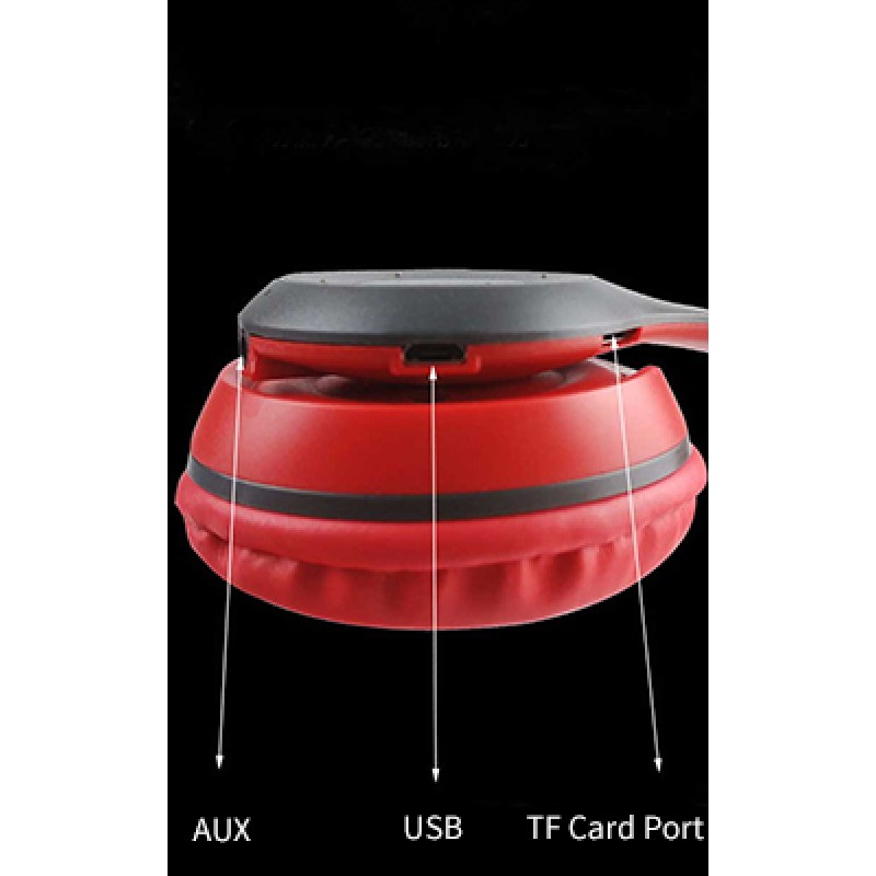 Wireless Headphones Factory - OEM Foldable BT Headset with TF Card