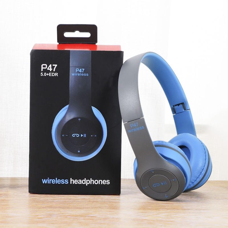 Wireless Headphones Factory - OEM Foldable BT Headset with TF Card