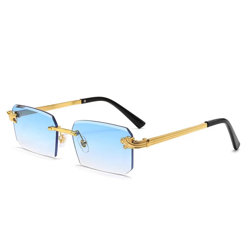 Rimless Sunglasses Manufacturer - OEM Custom Logo Metal Frameless Shades