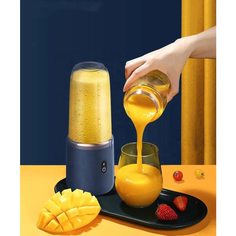 Mini Juicer Manufacturer - OEM Portable 400ml Double Cups Blender