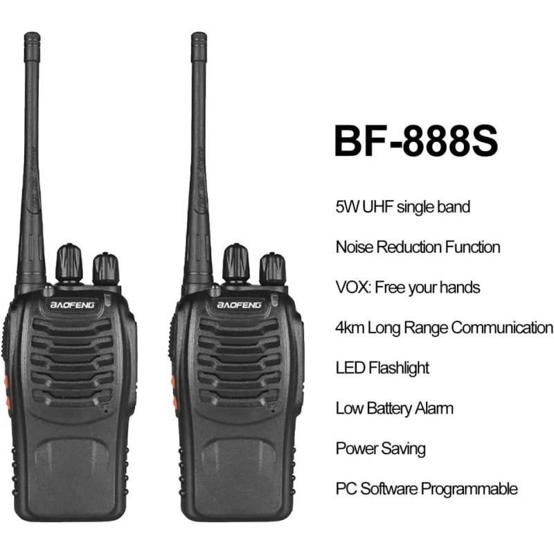 Walkie Talkie Manufacturer - OEM BF-888S UHF Two-way Radio