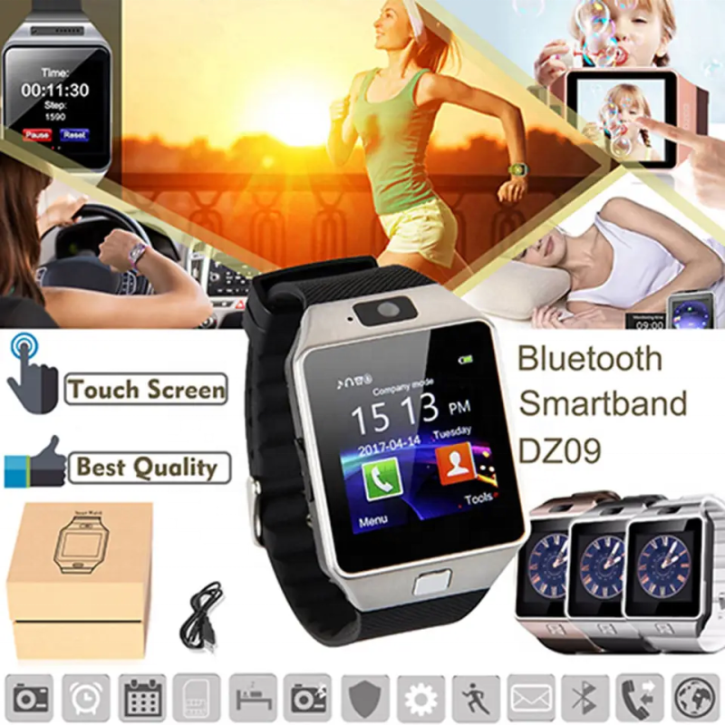 Smart Watch Manufacturer - OEM DZ09 IP67 Waterproof Dual System Watch