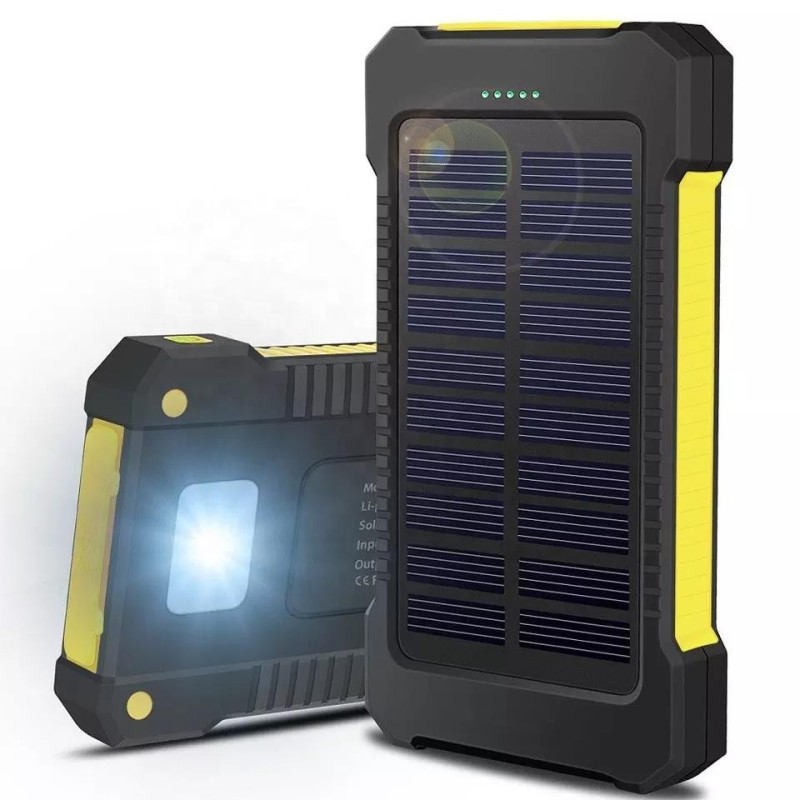 Solar Power Bank Manufacturer - OEM Waterproof LED Flashlight Powerbank