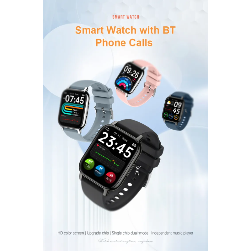 Smart Watch Factory - OEM P66 1.85 Inch IP68 Fitness Tracker