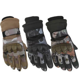 Tactical Gloves Factory - OEM Custom Fleece Lined Touch Screen Gloves