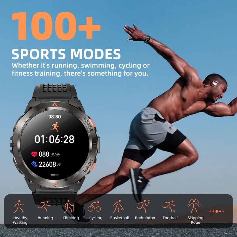 Smart Watch Factory - OEM KR82 BT Call 1ATM Waterproof Watch