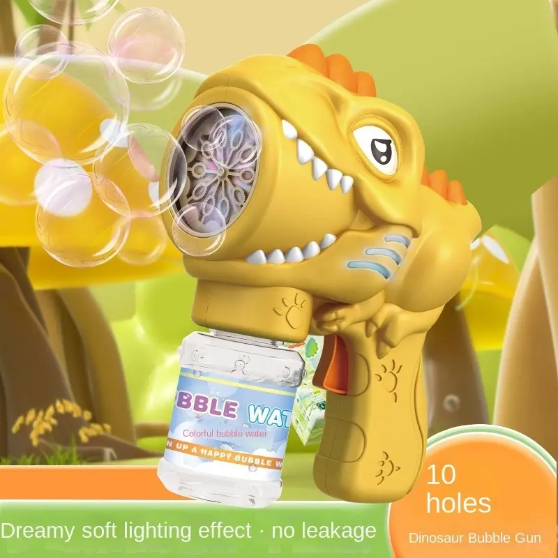 Bubble Gun Supplier - OEM Dinosaur Electric Bubble Machine Gun