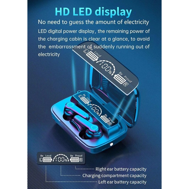 TWS Earbuds Supplier - OEM M19 BT 5.1 Touch Waterproof Earphone