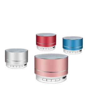 Portable Speaker Factory - OEM A10 LED Flashing Metal Bass Speaker