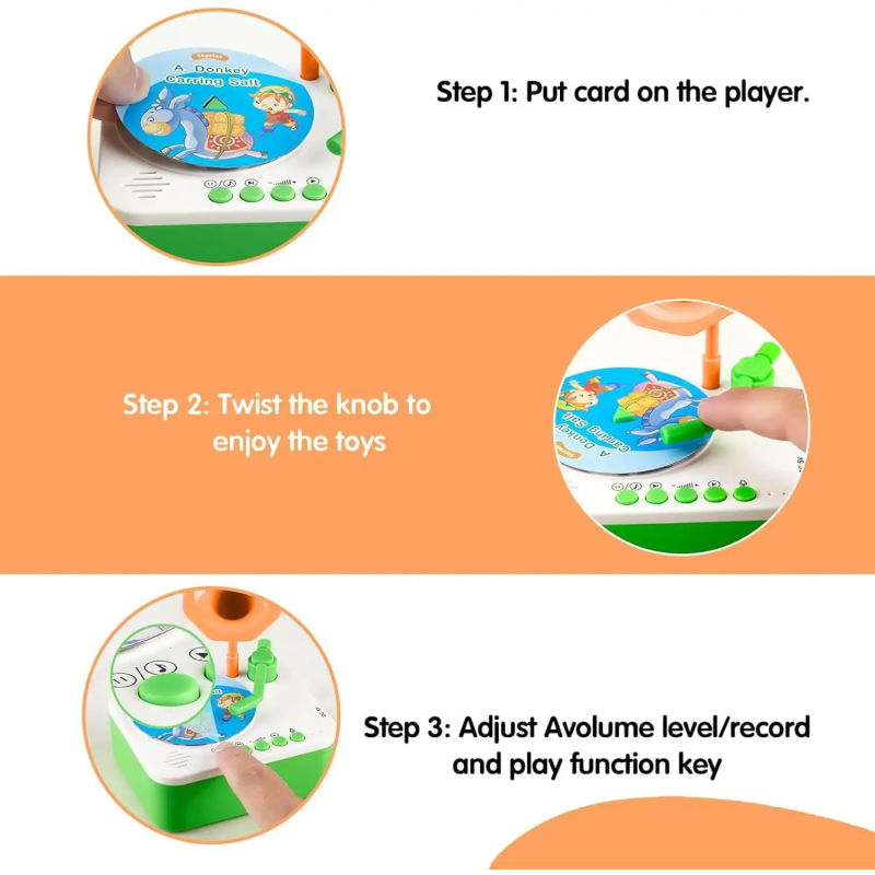 Learning Machine Factory - OEM Children Early Education Smart Phonograph