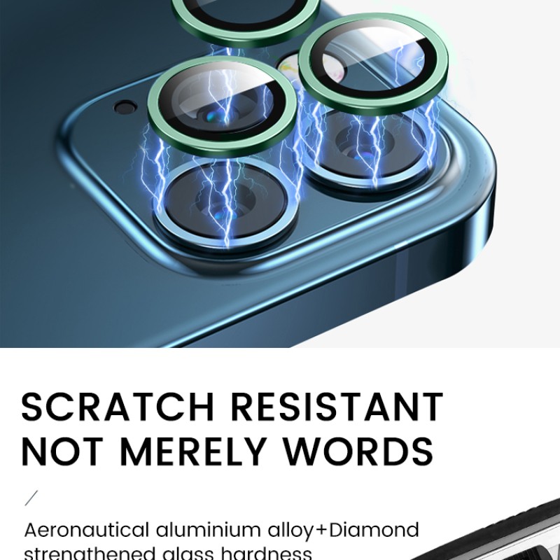 Camera Lens Protector Supplier - OEM 3-in-1 Diamond Glass Film