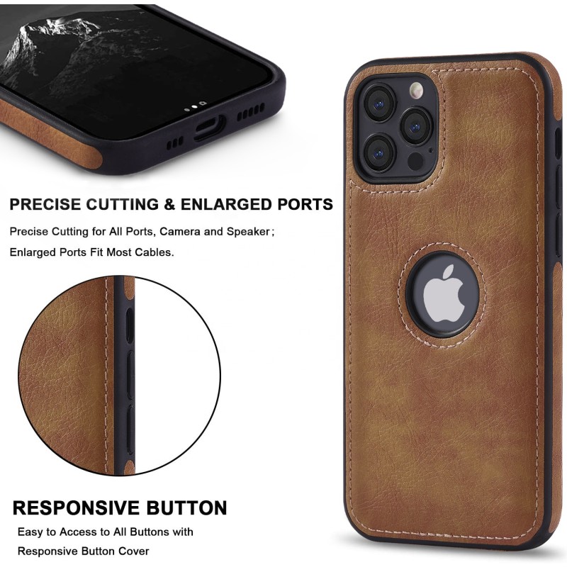 iPhone Case Manufacturer - OEM Luxury Leather Phone Case with Logo