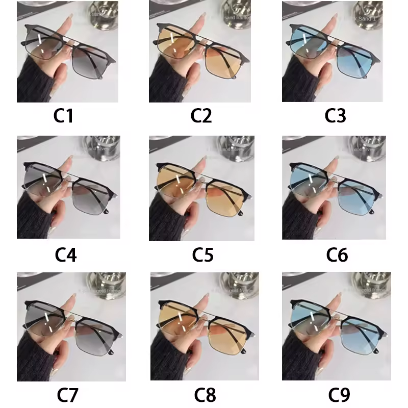 Anti-Blue Light Glasses Supplier - Custom OEM Big Frame Myopia Eyewear