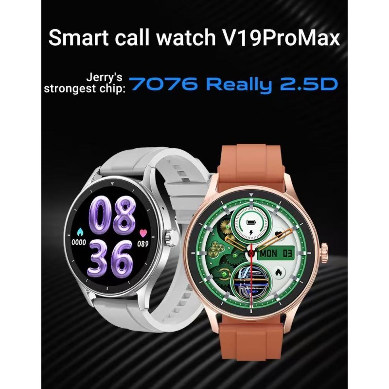 Smart Watch Manufacturer - Round Screen Health Monitor OEM