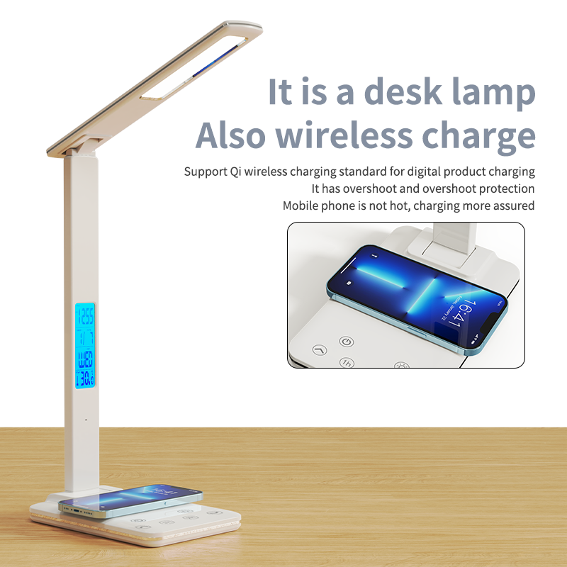 Led Desk Lamp Manufacturer - 4-in-1 Wireless Charge OEM