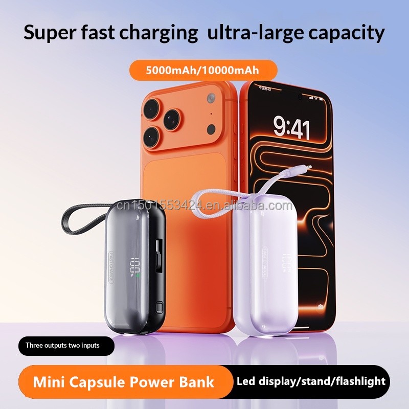 Power Bank Manufacturer - Mini 5000mAh Phone Holder OEM