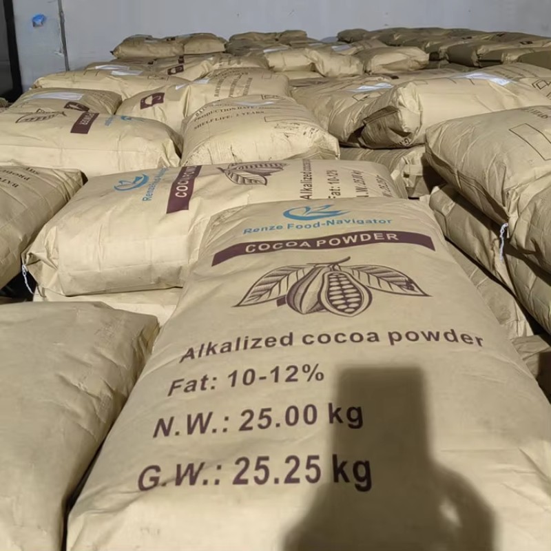 Halal Certified Raw Ivory Coast Cocoa Powder Food Grade Dutch Processed Packed in Box or Bag Bulk Packaging