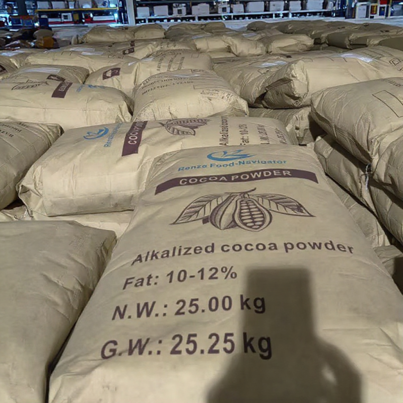 Food Grade Cocoa Powder Production Line Dusted Processing Type Bag Packaging for Dutch-Processed Cocoa