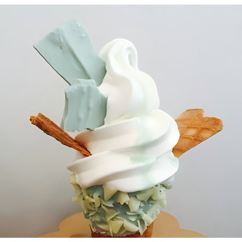 Wholesale 25kg Halal Certified Soft Serve Ice Cream Mix Powder Flavored Tea Coffee Egg Chocolate Packaged Boxes Bags Includes