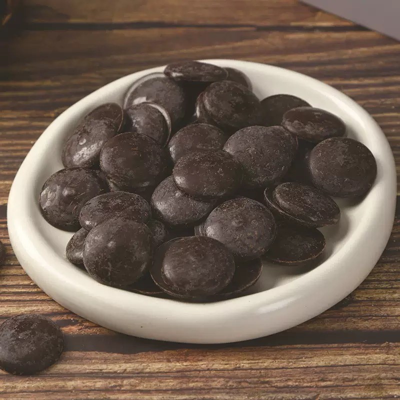 Customized Dark Chocolate Coins Solid Compound Alkalized Cocoa Powder Raw Processing Ingredients Dutched Cocoa for Bulk