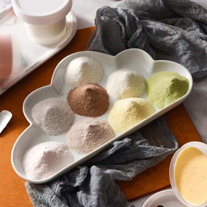 Ready-to-Use Vanilla Flavor Ice Cream Powder China Food Grade Additive for Homemade and Commercial Use