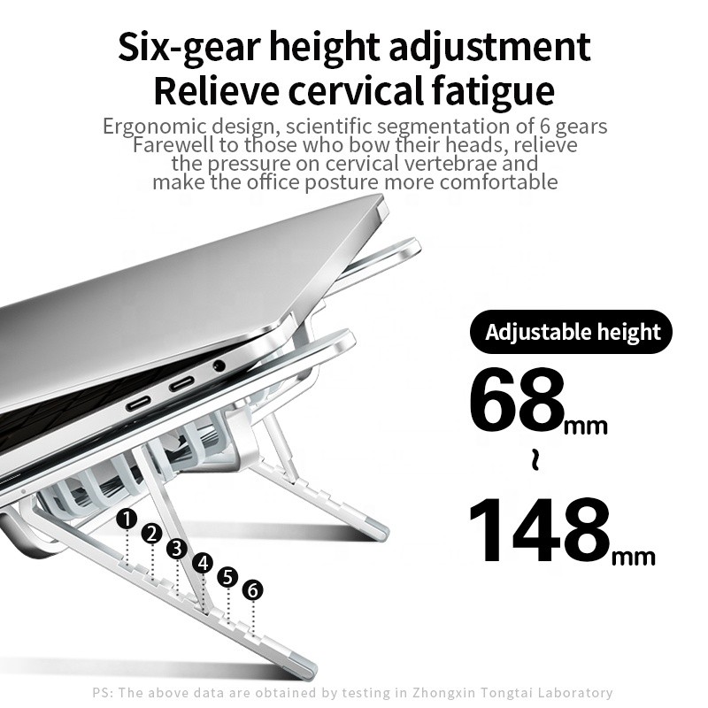 Laptop Stand Supplier - OEM Portable Adjustable Aluminum Stand