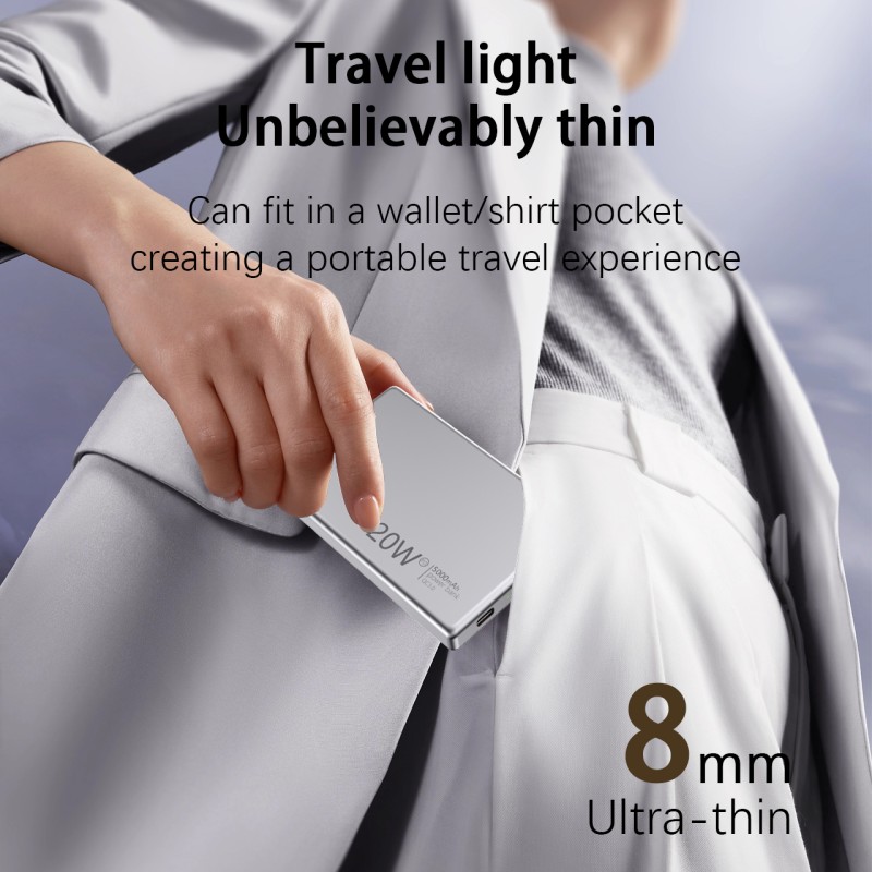 Power Bank Factory - OEM 15W Ultra Slim Magnetic Wireless