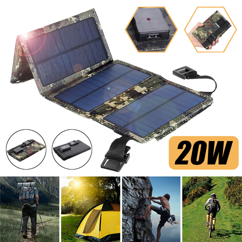 Foldable Solar Panel Supplier - OEM 15W-30W USB Charger Panel
